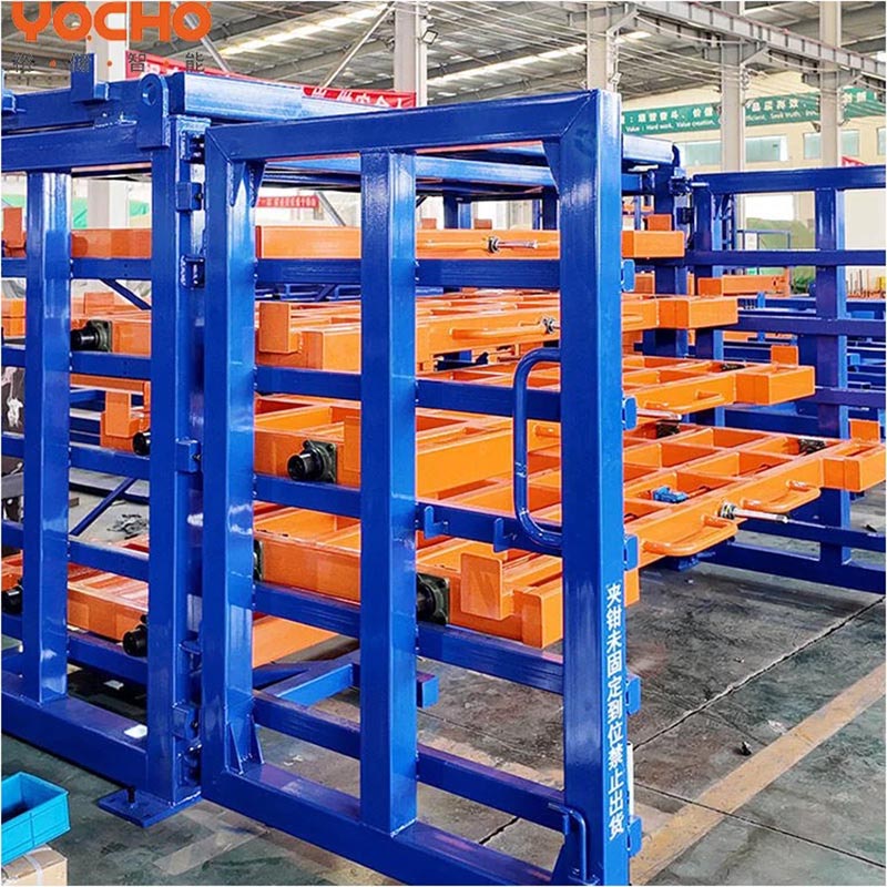 Rak Penyimpanan Bahan Lembaran Logam Tugas Berat Rak Penyimpanan Bahan Bergaya Laci