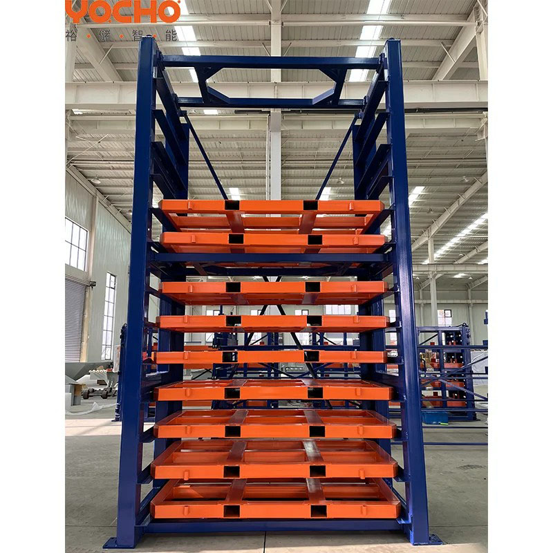 Rak Penyimpanan Forklift Berkapasitas Tinggi Rak Penyimpanan Lembaran Logam Kepadatan Tinggi